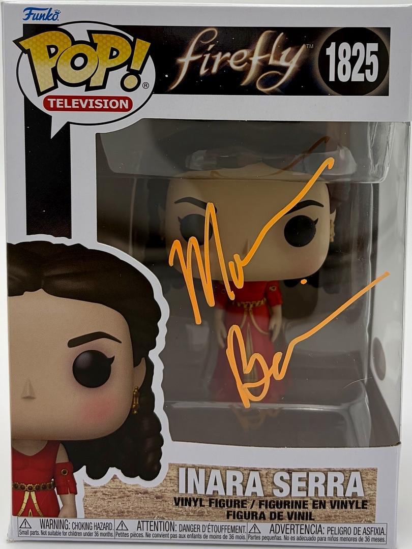 Morena Baccarin signed "Inara Serra" Funko #1825 (Firefly) - JSA COA